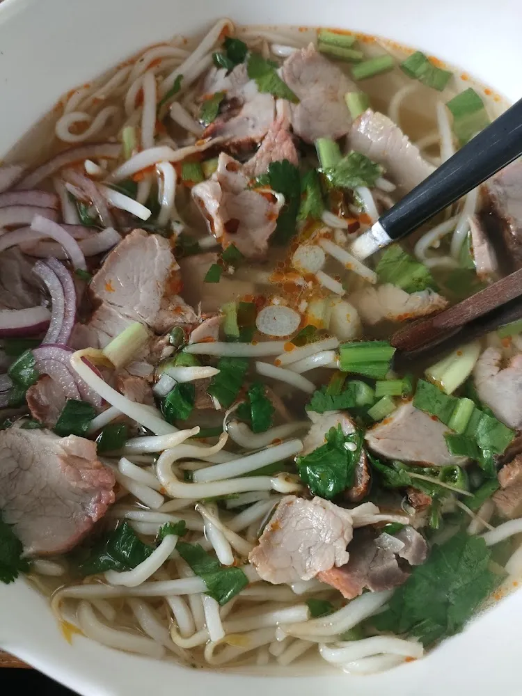 Soupe Cantonnaise Au Porc Laqué